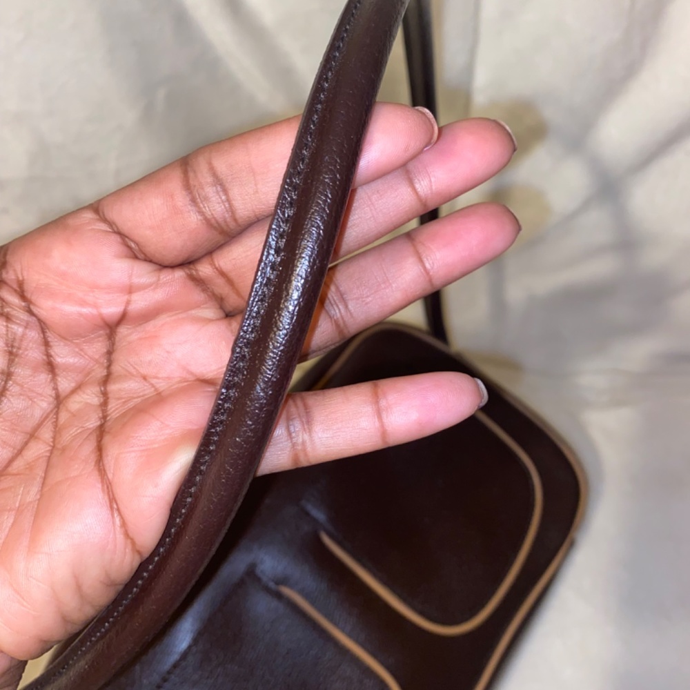 Furla Brown Genuine Leather Handbag - Picture 4 of 5